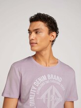 T-Shirt mit Print - Männer - blurry lavender T-Shirt mit Print - Männer - blurry lavender - 9 - TOM TAILOR Denim