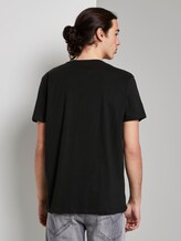 T-Shirt mit Print - Männer - Black T-Shirt mit Print - Männer - Black - 2 - TOM TAILOR Denim