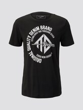 T-Shirt mit Print - Männer - Black T-Shirt mit Print - Männer - Black - 7 - TOM TAILOR Denim