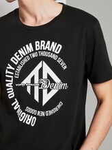 T-Shirt mit Print - Männer - Black T-Shirt mit Print - Männer - Black - 9 - TOM TAILOR Denim