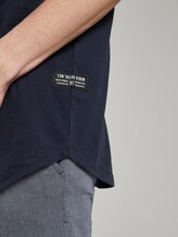 Basic T-Shirt aus Organic Cotton - Männer - Sky Captain Blue Basic T-Shirt aus Organic Cotton - Männer - Sky Captain Blue - 10 - TOM TAILOR Denim