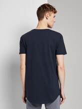 Basic T-Shirt aus Organic Cotton - Männer - Sky Captain Blue Basic T-Shirt aus Organic Cotton - Männer - Sky Captain Blue - 2 - TOM TAILOR Denim