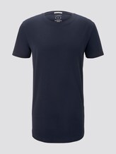 Basic T-Shirt aus Organic Cotton - Männer - Sky Captain Blue Basic T-Shirt aus Organic Cotton - Männer - Sky Captain Blue - 7 - TOM TAILOR Denim