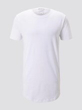 Basic T-Shirt aus Organic Cotton - Männer - White Basic T-Shirt aus Organic Cotton - Männer - White - 7 - TOM TAILOR Denim