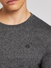 Strukturiertes T-Shirt mit Print - Männer - Black Non-Solid Strukturiertes T-Shirt mit Print - Männer - Black Non-Solid - 9 - TOM TAILOR Denim