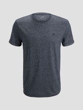 Strukturiertes T-Shirt - Männer - Sky Captain Blue Non-Solid Strukturiertes T-Shirt - Männer - Sky Captain Blue Non-Solid - 7 - TOM TAILOR Denim