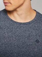 Strukturiertes T-Shirt mit Print - Männer - Sky Captain Blue Non-Solid Strukturiertes T-Shirt mit Print - Männer - Sky Captain Blue Non-Solid - 9 - TOM TAILOR Denim