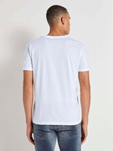 T-Shirt mit Logo Print - Männer - White T-Shirt mit Logo Print - Männer - White - 2 - TOM TAILOR Denim