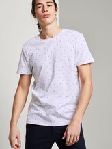 Print T-Shirt - Männer - white small element print Print T-Shirt - Männer - white small element print - 5 - TOM TAILOR Denim