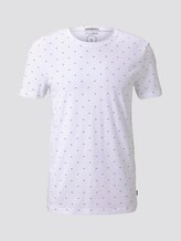 Print T-Shirt - Männer - white small element print Print T-Shirt - Männer - white small element print - 7 - TOM TAILOR Denim