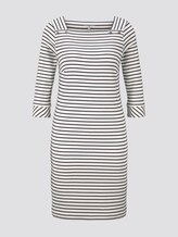 Maritimes Kleid mit Streifen - Frauen - offwhite navy stripe Maritimes Kleid mit Streifen - Frauen - offwhite navy stripe - 7 - TOM TAILOR