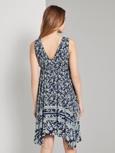 Luftiges Tuchkleid mit Musterung - Frauen - navy paisley design Luftiges Tuchkleid mit Musterung - Frauen - navy paisley design - 2 - TOM TAILOR