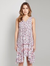 Luftiges Tuchkleid mit Musterung - Frauen - offwhite paisley design Luftiges Tuchkleid mit Musterung - Frauen - offwhite paisley design - 1 - TOM TAILOR