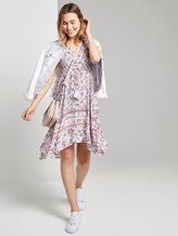 Luftiges Tuchkleid mit Musterung - Frauen - offwhite paisley design Luftiges Tuchkleid mit Musterung - Frauen - offwhite paisley design - 3 - TOM TAILOR
