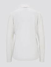fijn polohemd - Vrouwen - Whisper White fijn polohemd - Vrouwen - Whisper White - 8 - TOM TAILOR
