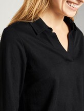 Feines Poloshirt - Frauen - Deep Black Feines Poloshirt - Frauen - Deep Black - 9 - TOM TAILOR