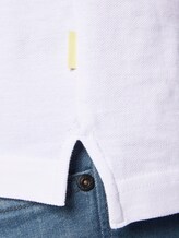 Strukturiertes Pique Poloshirt - Männer - White Strukturiertes Pique Poloshirt - Männer - White - 10 - TOM TAILOR Denim