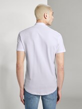 Basic Kurzarmhemd mit Mao-Kragen - Männer - White Basic Kurzarmhemd mit Mao-Kragen - Männer - White - 2 - TOM TAILOR Denim