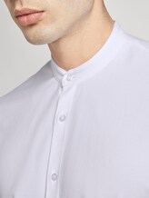 Basic Kurzarmhemd mit Mao-Kragen - Männer - White Basic Kurzarmhemd mit Mao-Kragen - Männer - White - 9 - TOM TAILOR Denim