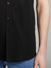 Basic Kurzarmhemd mit Mao-Kragen - Männer - Black Basic Kurzarmhemd mit Mao-Kragen - Männer - Black - 10 - TOM TAILOR Denim