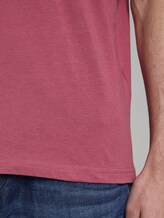 Basic T-Shirt mit V-Ausschnitt - Männer - wine rose pink Basic T-Shirt mit V-Ausschnitt - Männer - wine rose pink - 10 - TOM TAILOR