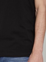 Basic T-Shirt mit V-Ausschnitt - Männer - Black Basic T-Shirt mit V-Ausschnitt - Männer - Black - 10 - TOM TAILOR