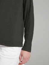 Strukturierter Strickpullover - Frauen - Woodland Green Strukturierter Strickpullover - Frauen - Woodland Green - 10 - TOM TAILOR