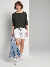 Strukturierter Strickpullover - Frauen - Woodland Green Strukturierter Strickpullover - Frauen - Woodland Green - 3 - TOM TAILOR