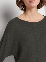 Strukturierter Strickpullover - Frauen - Woodland Green Strukturierter Strickpullover - Frauen - Woodland Green - 9 - TOM TAILOR