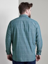 Strukturiertes Hemd - Männer - olive check by yellow clipper Strukturiertes Hemd - Männer - olive check by yellow clipper - 2 - Men Plus