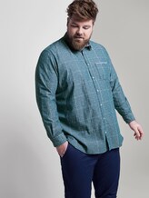 Strukturiertes Hemd - Männer - olive check by yellow clipper Strukturiertes Hemd - Männer - olive check by yellow clipper - 5 - Men Plus