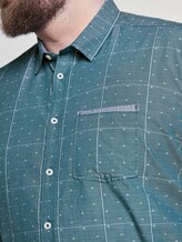 Strukturiertes Hemd - Männer - olive check by yellow clipper Strukturiertes Hemd - Männer - olive check by yellow clipper - 9 - Men Plus