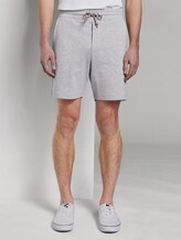 Katoenen Shorts - Mannen - Light Stone Grey Melange Katoenen Shorts - Mannen - Light Stone Grey Melange - 1 - TOM TAILOR Denim
