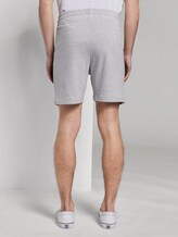 Katoenen Shorts - Mannen - Light Stone Grey Melange Katoenen Shorts - Mannen - Light Stone Grey Melange - 2 - TOM TAILOR Denim