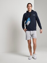 Hoodie mit Schrift-Print - Männer - Sky Captain Blue Hoodie mit Schrift-Print - Männer - Sky Captain Blue - 3 - TOM TAILOR Denim