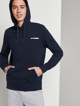 Hoodie mit Schrift-Print - Männer - Sky Captain Blue Hoodie mit Schrift-Print - Männer - Sky Captain Blue - 5 - TOM TAILOR Denim