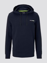 Hoodie mit Schrift-Print - Männer - Sky Captain Blue Hoodie mit Schrift-Print - Männer - Sky Captain Blue - 7 - TOM TAILOR Denim