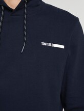 Hoodie mit Schrift-Print - Männer - Sky Captain Blue Hoodie mit Schrift-Print - Männer - Sky Captain Blue - 9 - TOM TAILOR Denim