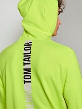 Hoodie mit Schrift-Print - Männer - neon green Hoodie mit Schrift-Print - Männer - neon green - 9 - TOM TAILOR Denim
