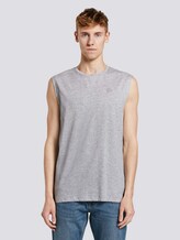 Tanktops im Dreierpack - Männer - Light Stone Grey Melange Tanktops im Dreierpack - Männer - Light Stone Grey Melange - 56 - TOM TAILOR Denim