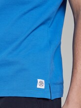 Poloshirt mit Kontrastblende - Männer - Electric Teal Blue Poloshirt mit Kontrastblende - Männer - Electric Teal Blue - 9 - TOM TAILOR