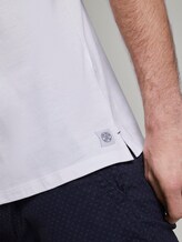 Poloshirt mit Kontrastblende - Männer - White Poloshirt mit Kontrastblende - Männer - White - 10 - TOM TAILOR