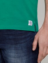 Poloshirt mit Kontrastblende - Männer - rich meadow green Poloshirt mit Kontrastblende - Männer - rich meadow green - 10 - TOM TAILOR