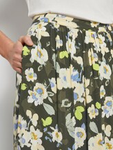 Flowing maxi skirt with a floral print - Women - khaki floral design Flowing maxi skirt with a floral print - Women - khaki floral design - 10 - TOM TAILOR