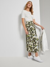Flowing maxi skirt with a floral print - Women - khaki floral design Flowing maxi skirt with a floral print - Women - khaki floral design - 3 - TOM TAILOR