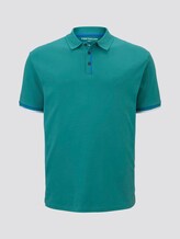 Poloshirt mit Streifen-Details - Männer - ever green Poloshirt mit Streifen-Details - Männer - ever green - 7 - Men Plus