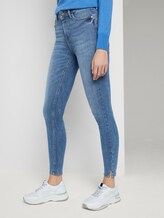 Nela Extra Skinny Jeans mit Schlitzen - Frauen - mid stone bright blue denim Nela Extra Skinny Jeans mit Schlitzen - Frauen - mid stone bright blue denim - 11 - TOM TAILOR Denim