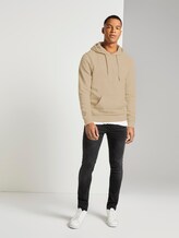 Hoodie mit dezentem Print - Männer - Fog Beige Hoodie mit dezentem Print - Männer - Fog Beige - 3 - TOM TAILOR Denim
