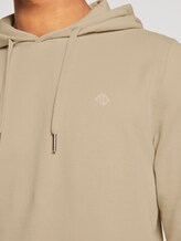 Hoodie mit dezentem Print - Männer - Fog Beige Hoodie mit dezentem Print - Männer - Fog Beige - 9 - TOM TAILOR Denim