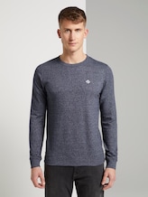 Sweatshirt mit dezentem Print - Männer - Sky Captain Blue Non-Solid Sweatshirt mit dezentem Print - Männer - Sky Captain Blue Non-Solid - 1 - TOM TAILOR Denim